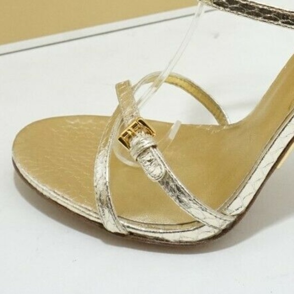 Michael Kors Collection Gold  Snake High Heel - Picture 7 of 8